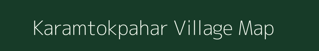 Karamtokpahar village map in Jharkhand