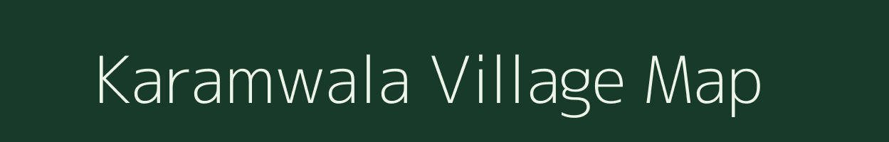 Karamwala village map in Rajasthan