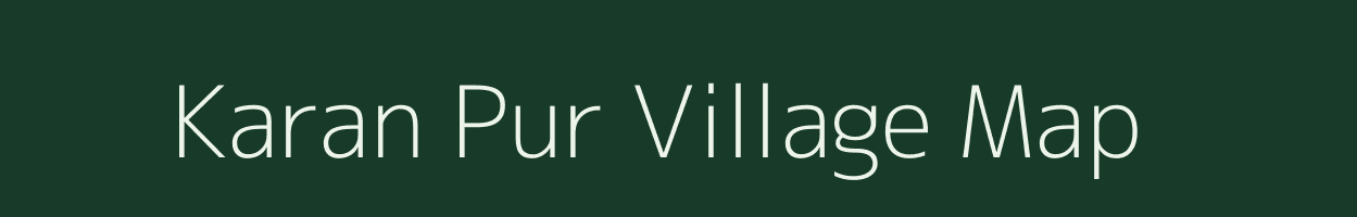 Karan Pur village map in Uttar Pradesh