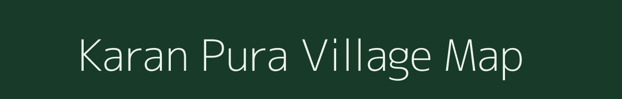 Karan Pura village map in Uttar Pradesh