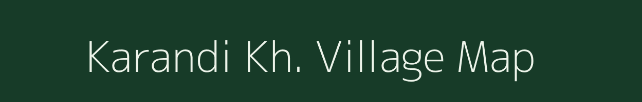 Karandi Kh. village map in Maharashtra