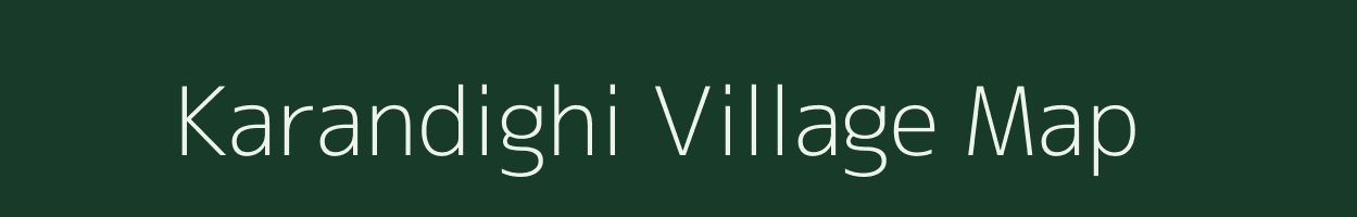 Karandighi village map in West Bengal