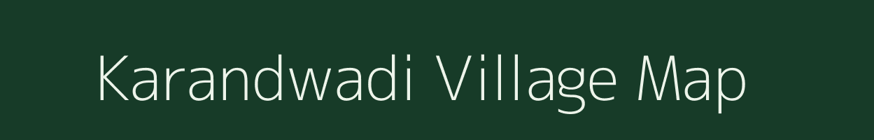 Karandwadi village map in Maharashtra