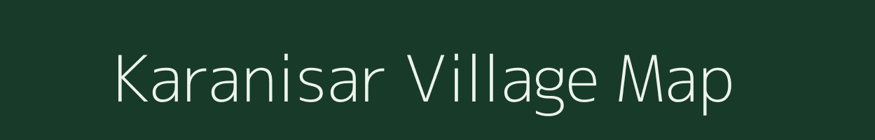 Karanisar village map in Rajasthan