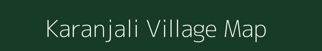 Karanjali village map in West Bengal