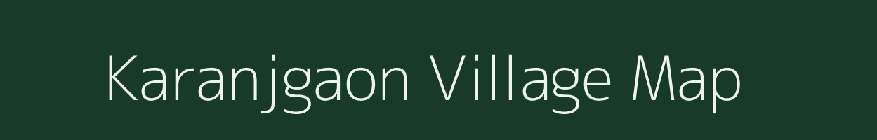 Karanjgaon village map in Maharashtra