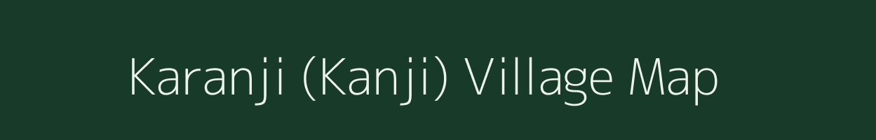 Karanji (Kanji) village map in Maharashtra