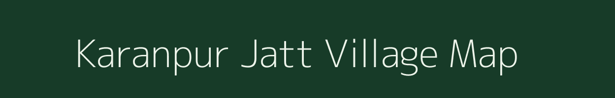 Karanpur Jatt village map in Uttar Pradesh