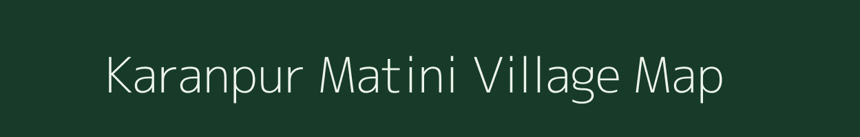 Karanpur Matini village map in Uttar Pradesh