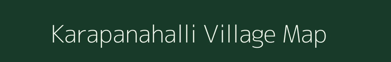 Karapanahalli village map in Karnataka