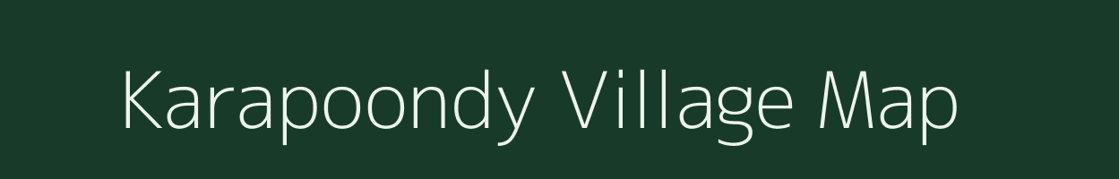 Karapoondy village map in Tamil Nadu