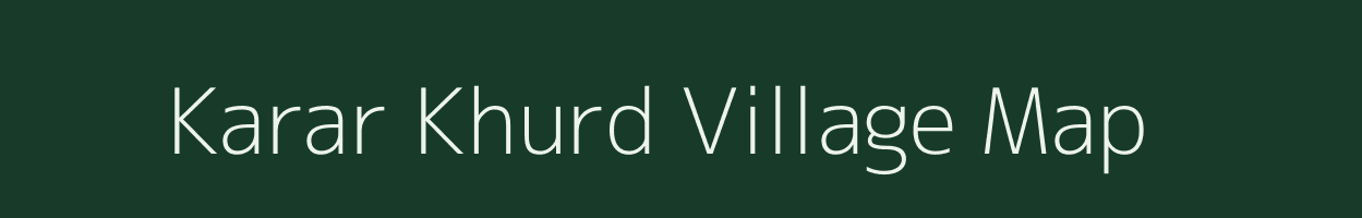 Karar Khurd village map in Jharkhand