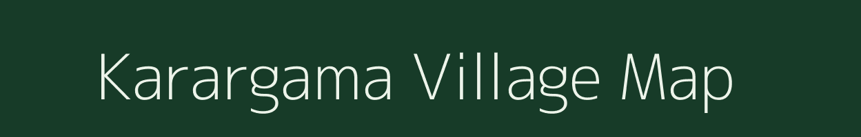 Karargama village map in Jharkhand