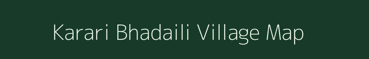 Karari Bhadaili village map in Uttar Pradesh