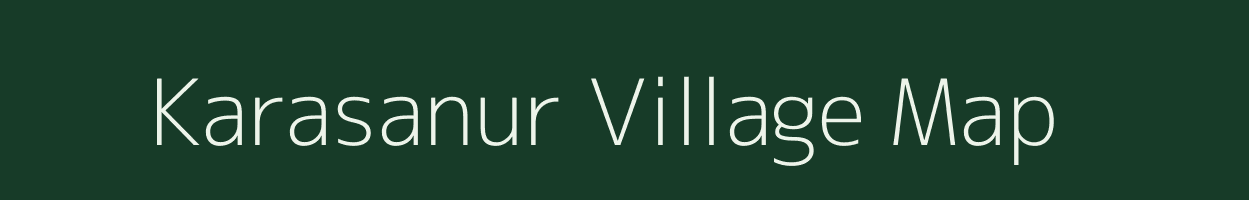 Karasanur village map in Tamil Nadu