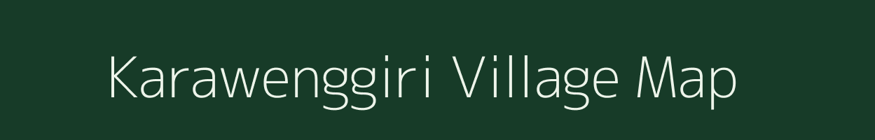 Karawenggiri village map in Meghalaya