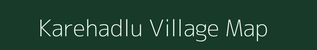 Karehadlu village map in Karnataka