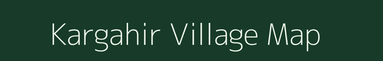 Kargahir village map in West Bengal