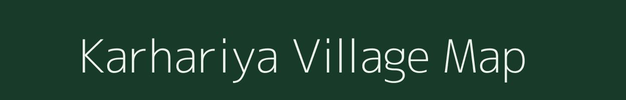 Karhariya village map in Jharkhand