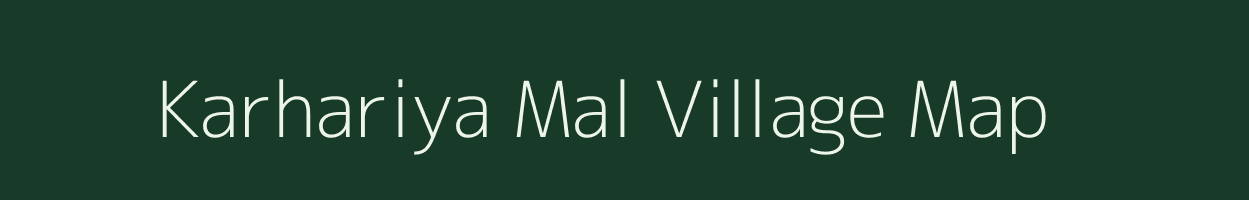 Karhariya Mal village map in Jharkhand