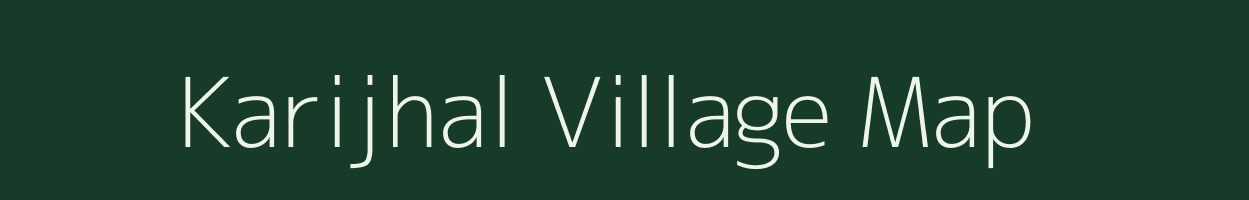 Karijhal village map in Jharkhand