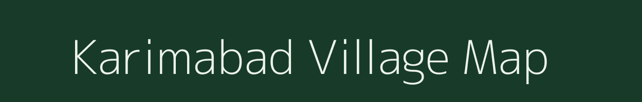 Karimabad village map in West Bengal
