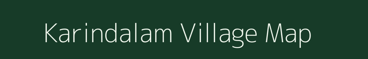 Karindalam village map in Kerala