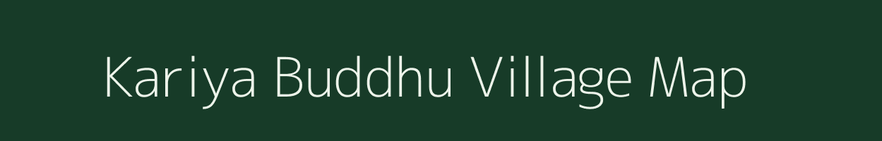 Kariya Buddhu village map in Madhya Pradesh