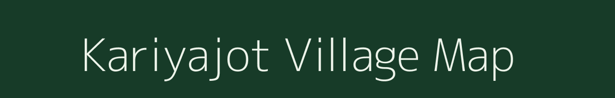 Kariyajot village map in Uttar Pradesh