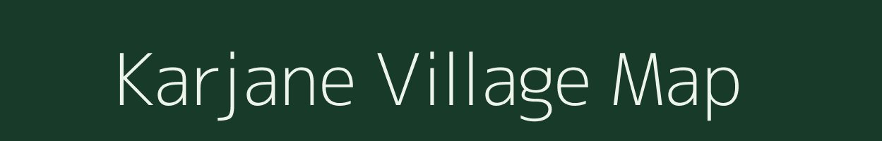 Karjane village map in Maharashtra