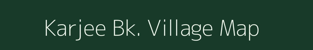 Karjee Bk. village map in Maharashtra