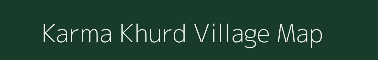 Karma Khurd village map in Jharkhand