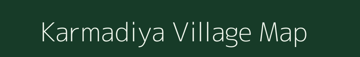 Karmadiya village map in Rajasthan