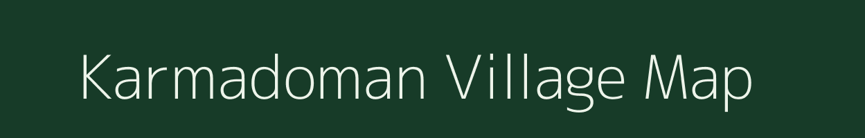 Karmadoman village map in Uttar Pradesh