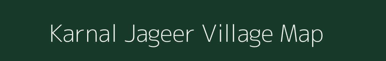 Karnal Jageer village map in Rajasthan