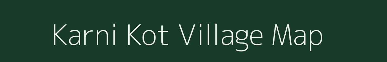 Karni Kot village map in Rajasthan