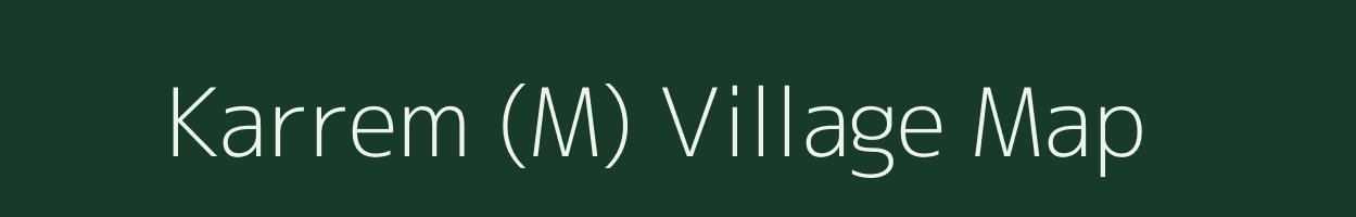 Karrem (M) village map in Maharashtra