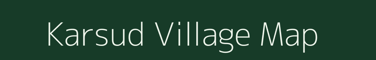 Karsud village map in Maharashtra