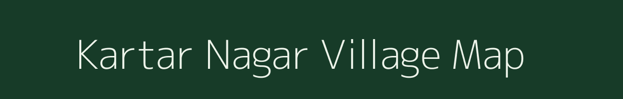 Kartar Nagar village map in Rajasthan