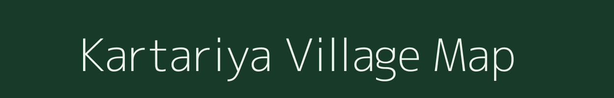 Kartariya village map in Madhya Pradesh