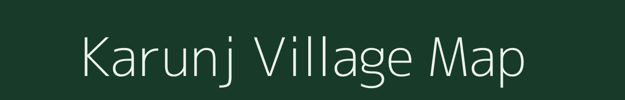 Karunj village map in Maharashtra