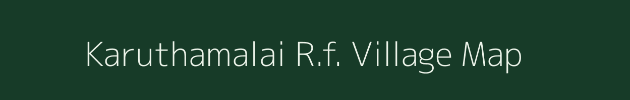 Karuthamalai R.f. village map in Tamil Nadu