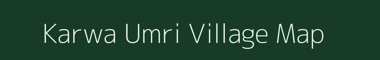 Karwa Umri village map in Rajasthan