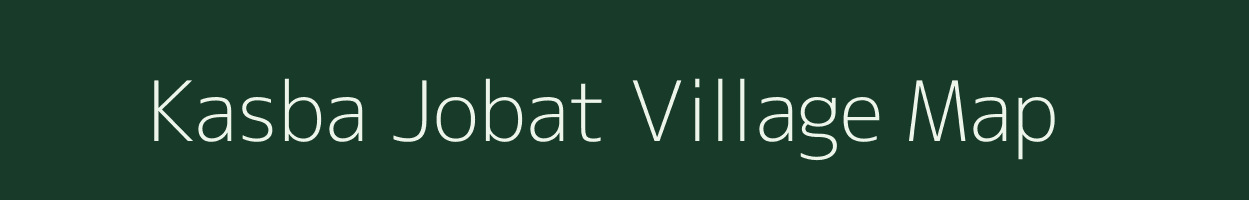 Kasba Jobat village map in Madhya Pradesh