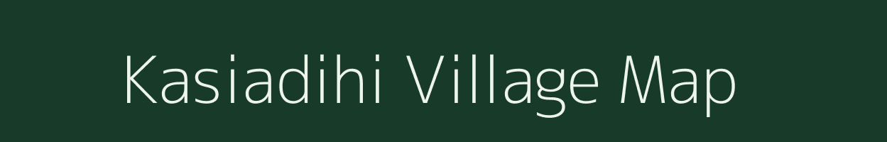 Kasiadihi village map in Odisha