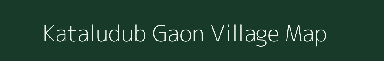 Kataludub Gaon village map in Assam