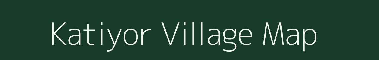 Katiyor village map in Rajasthan