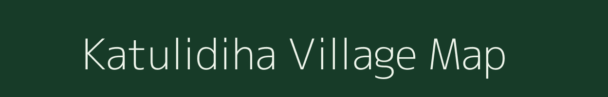 Katulidiha village map in Odisha