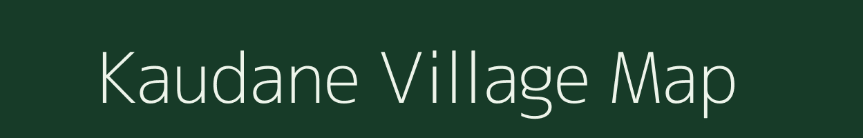 Kaudane village map in Maharashtra