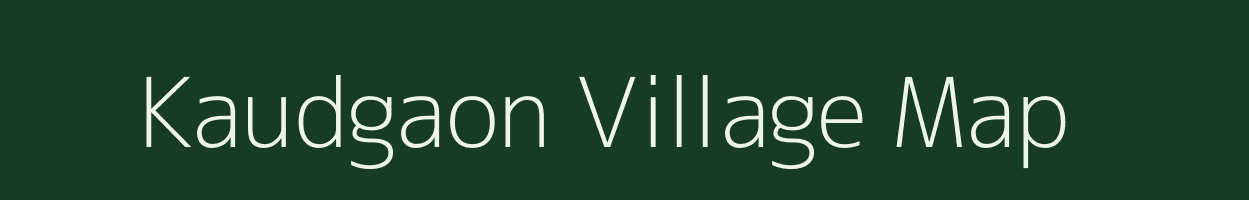 Kaudgaon village map in Maharashtra